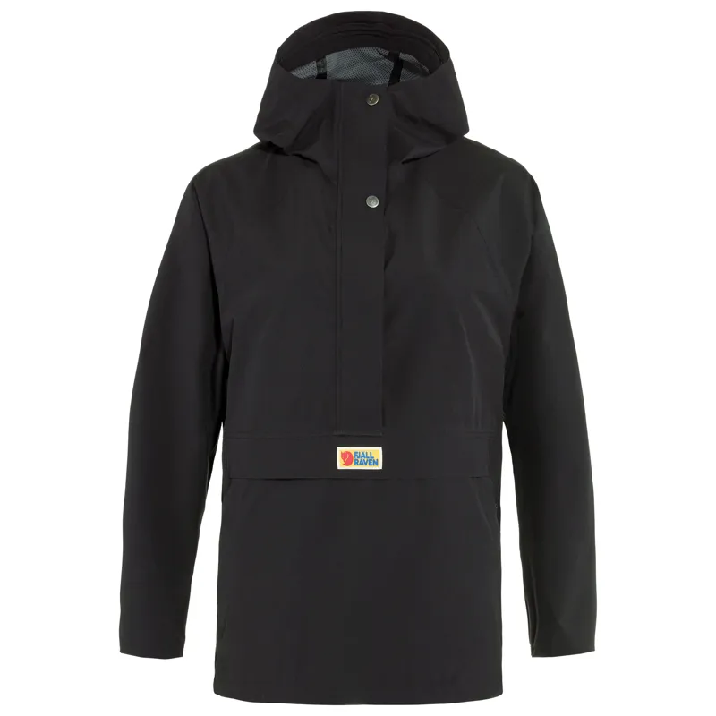 Fjallraven Vardag Hydratic Waterproof Anorak Womens in Black